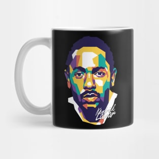 Kendrick Lamar on WPAP 1 Mug